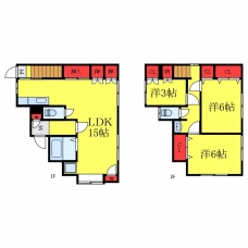 N HOUSEの間取り図