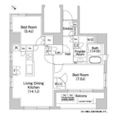 コンフォリア本駒込の間取り図