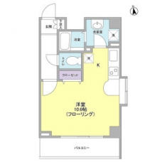 リバーレ秋葉原の間取り図