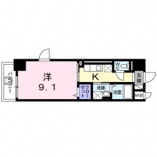 スカイヒルズの間取り図