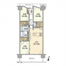 ジオ板橋大山の間取り図