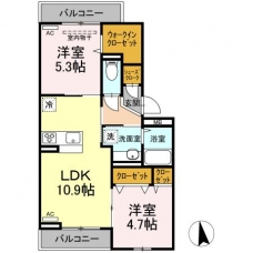Nanaichi Fiore?Cの間取り図