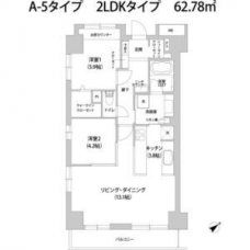 アウルコート南池袋の間取り図
