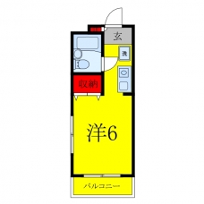 フラワーマンションの間取り図