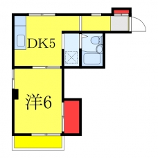 ロワール熊谷の間取り図