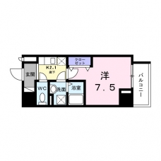 スアヴィス鳩ヶ谷の間取り図