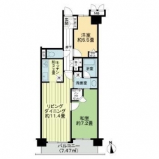 クレアセトル北赤羽の間取り図
