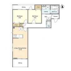 ワールドレジデンスの間取り図