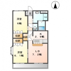 ディア フレンドKOIZUMIの間取り図