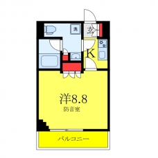 パークアクシス板橋ＭＵＳＥの間取り図
