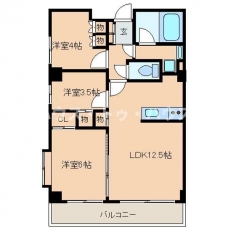 レジディア文京音羽の間取り図