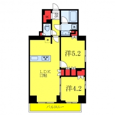 パークアクシス池袋の間取り図