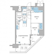 ルフォンプログレ秋葉原マークス の間取り図