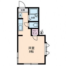 アネスタ赤羽の間取り図