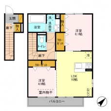 Erbenheim(エルベンハイム)　Ⅳの間取り図