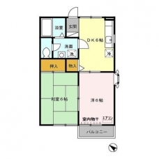 イーストベルヴィの間取り図