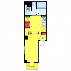 ウィロー板橋本町の間取り図