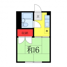あかねコーポの間取り図