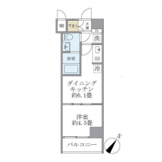 ジオエント駒込の間取り図