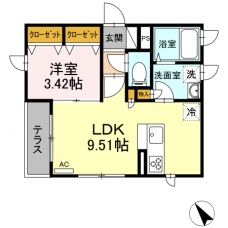 マ・メゾンの間取り図