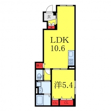 ルミエール板橋の間取り図