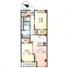 Ｅａｓｔ　ＷｉｓｔｅｒｉａⅠの間取り図