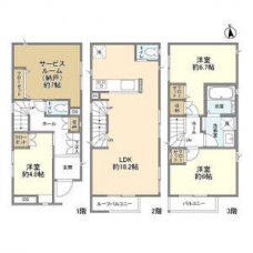 Kolet扇大橋#03の間取り図