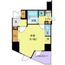 プリズムスクエア本駒込の間取り図