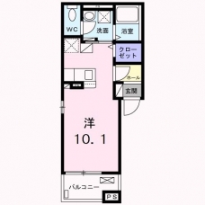 メルヴェーユ　チーヨの間取り図