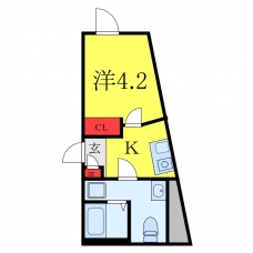 メゾンド町屋の間取り図