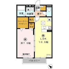 イーストコートの間取り図