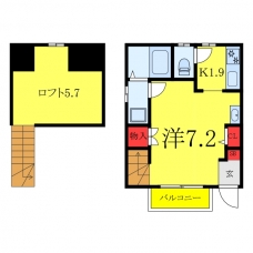 Elysion芝高木の間取り図