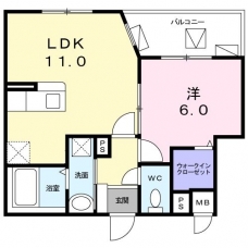 ル・クラージュの間取り図