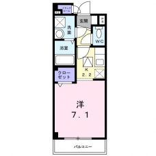 グランソレイユの間取り図