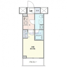 ジェノヴィア西川口Ⅲの間取り図