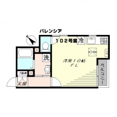 バレンシアの間取り図