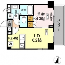 ロイジェント西新井の間取り図