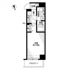 プレール・ドゥーク西川口の間取り図