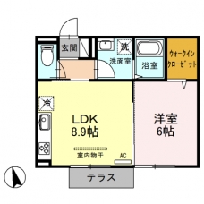 ヴィラ川口南町の間取り図