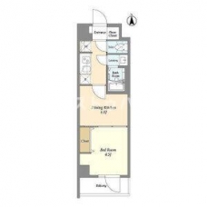 グランカーサ尾久の間取り図