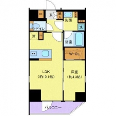 ディアレイシャス赤羽の間取り図