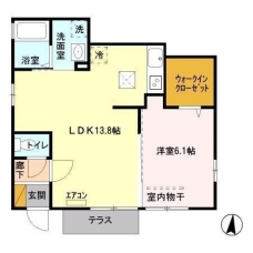 ヴェルジュ向　Ａの間取り図