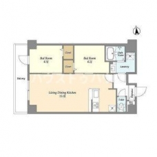コンフォリア西尾久の間取り図