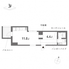 COLLAGE HOUSEの間取り図