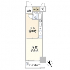 ライオンズマンション板橋の間取り図