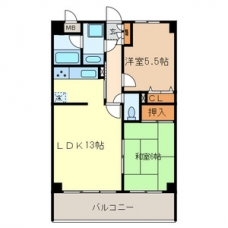 サニーハイツの間取り図