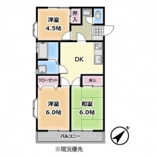 ガーデンハイムの間取り図