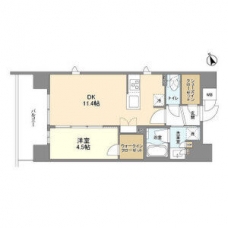 ドゥーエ入谷Ⅲの間取り図