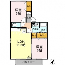 アリエルの間取り図