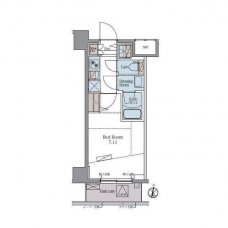 ラグゼナ戸田公園Ⅰの間取り図